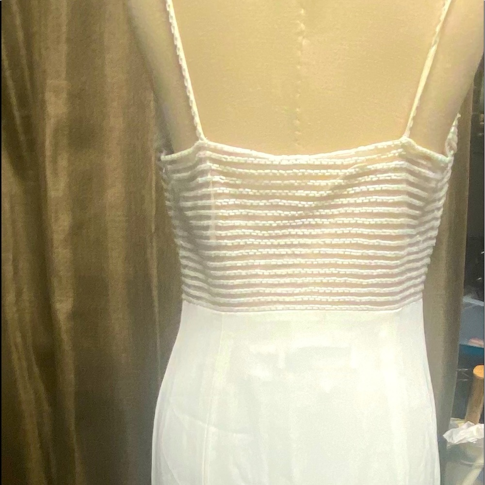 Long wedding dress
